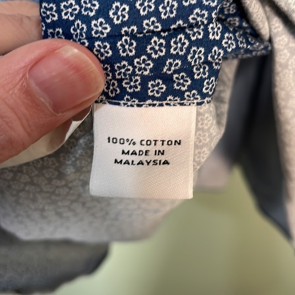 Proper Cloth Long Sleeve Botton Down Blue Men’s - Picture 7 of 10